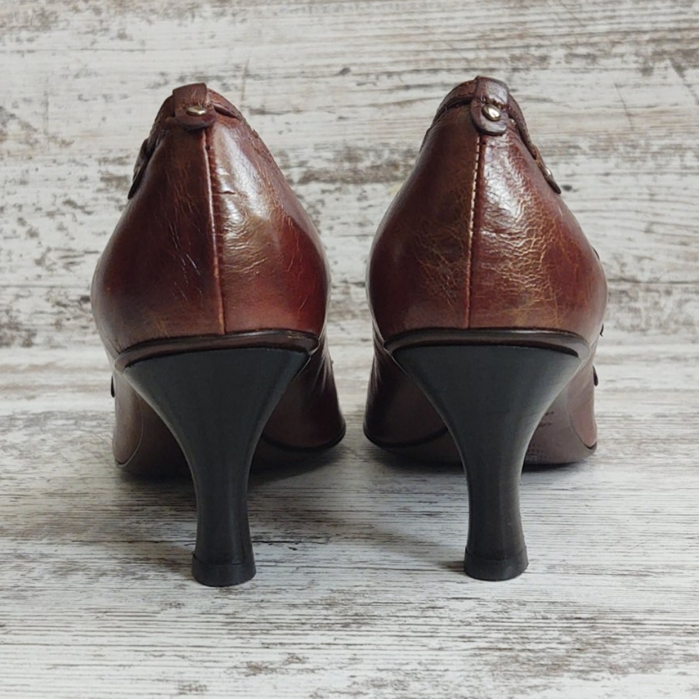 🟦NWOT Kenneth Cole NY Italian Leather Heels - Picture 8 of 13